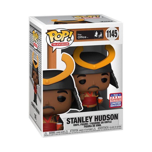 The Office - Stanley Hudson as Warrior SDCC 2021 US Exclusive Pop! Vinyl [RS]-FUN55904-FUNKO