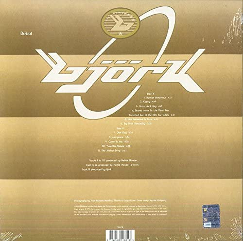 BJORK-Debut-Vinyl Lp-Brand new/Still Sealed-LAS_173-LAS_329