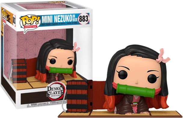Demon Slayer - Mini Nezuko In A Box US Exclusive Pop! Deluxe [RS]-FUN50346-FUNKO