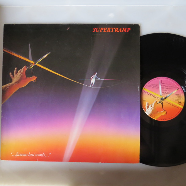 Supertramp-"...Famous Last Words..."-VINYL LP-USED-RELP_1758