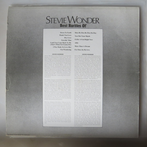 Stevie Wonder-Best Rarities Of Stevie Wonder Vol 3-VINYL LP-USED-RELP_1778