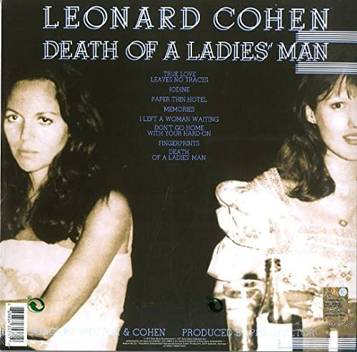 Leonard Cohen -Death Of A Ladies Man-Vinyl LP Brand New/Still Sealed