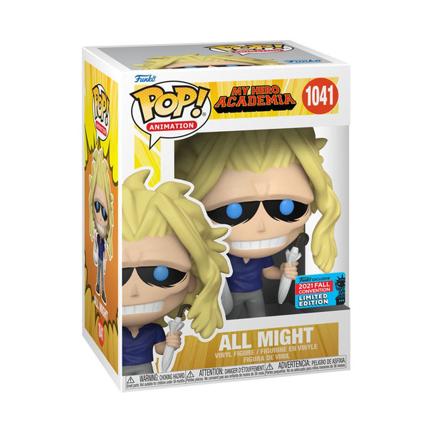 My Hero Academia - All Might Umbrella NYCC 2021 US Exclusive Pop! Vinyl [RS]-FUN55517-FUNKO