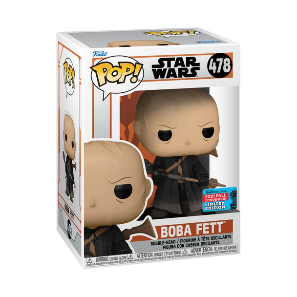 Star Wars: The Mandalorian - Boba Fett NYCC 2021 US Exclusive Pop! Vinyl [RS]-FUN55916-FUNKO