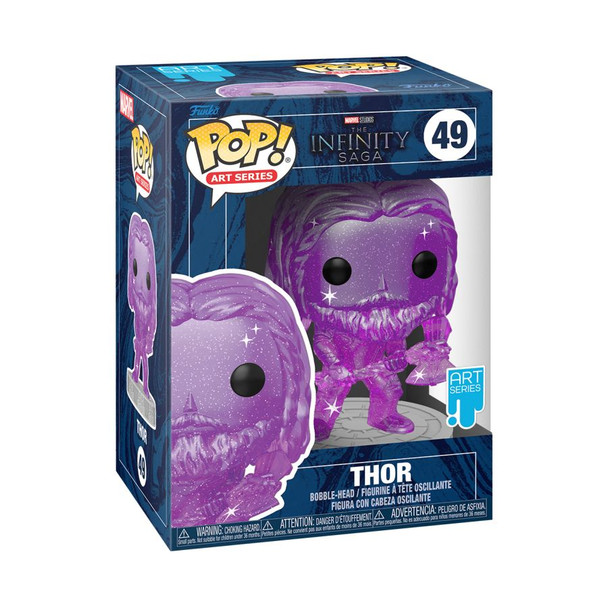Avengers - Thor Infinity Saga Purple (Artist) Pop! Vinyl with Protector-FUN57618-FUNKO