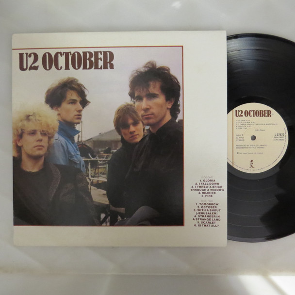 U2-October-VINYL LP-USED-RELP_1903