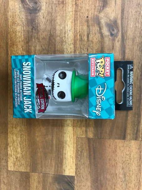The Nightmare Before Christmas - Jack Snowman US Exclusive Pocket Pop! Keychain [RS]-FUN57962-FUNKO