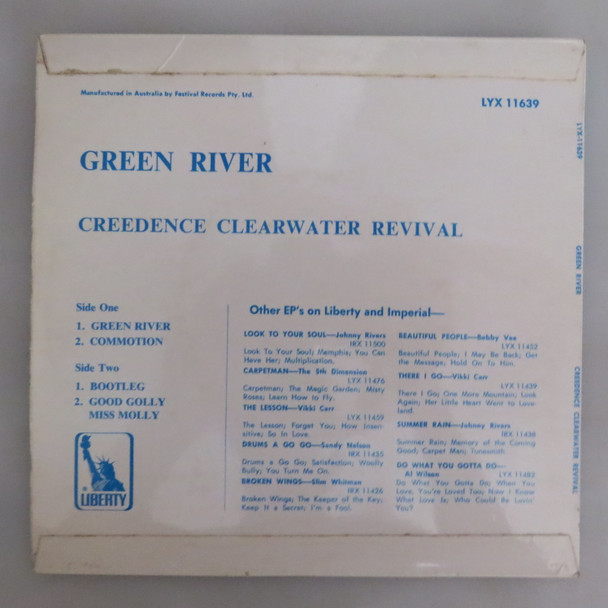 Creedence Clearwater Revival-Green River-VINYL 7"-USED-RELP_1858