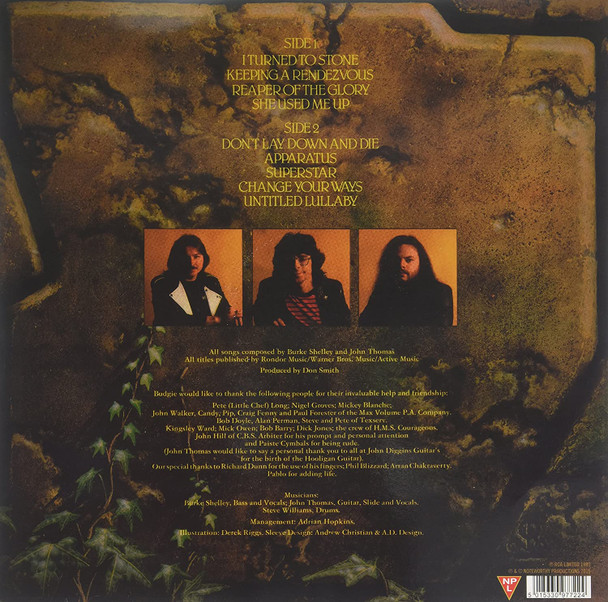 BUDGIE-Nightflight-Vinyl Lp-Brand new/Still Sealed_LAS1121057