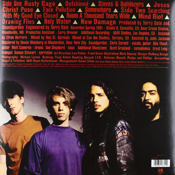 SOUNDGARDEN-Badmotorfinger-Vinyl Lp-Brand new/Still Sealed_AMZ1121069