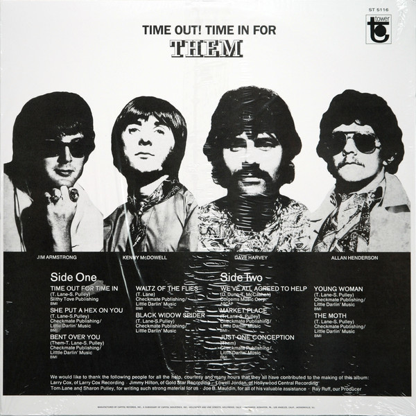 THEM - Time Out! Time In For Them-Vinyl Lp-Brand new/Still Sealed_TOWER5116
