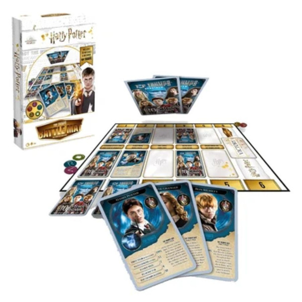 Top Trumps - Harry Potter Battlemat Game-Winning Moves-0