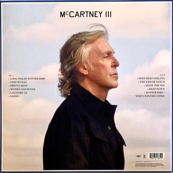 Paul Mccartney-Mccartney III (180G/Gatefold Sleeve)-Vinyl Lp-Brand new/Still Sealed_LAS1121111