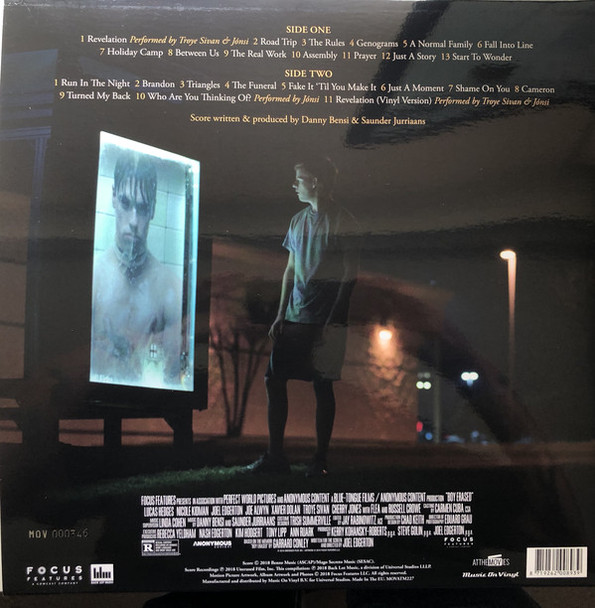 Soundtrack-Boy Erased Ost (Limited Transparent Vinyl/180G/Gatefold/Booklet/Poster) LP-Brand new/Still Sealed_AMZ1121150