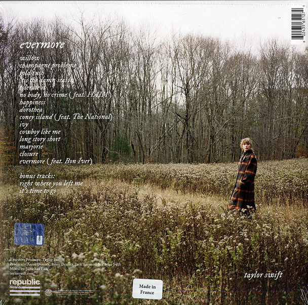 TAYLOR SWIFT-Evermore (Deluxe Edition) (Green Vinyl)-Vinyl Lp-Brand new/Still Sealed_LAS0122154