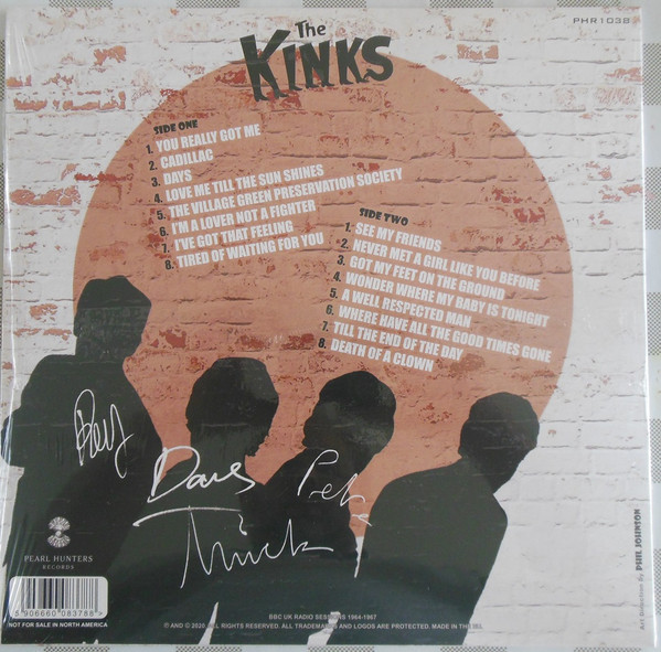 KINKS-The Well Respected Man (Clear Vinyl)-Vinyl Lp-Brand new/Still Sealed_LAS0122137
