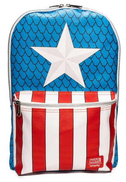 Captain America - Costume Mini Backpack with Pin-Loungefly-LOUMVBKS0002