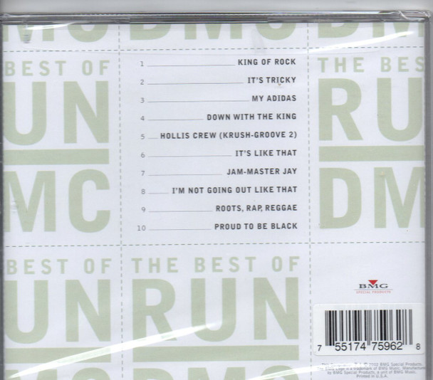 RUN D.M.C.-The Best Of Run D.M.C. CD-Brand New-Still Sealed