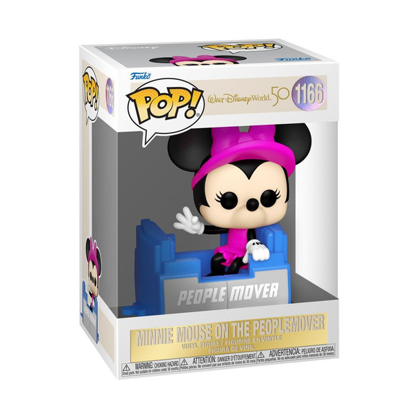 Disney World - Minnie Mouse on People Mover 50th Anniversary Pop! Vinyl-Funko-FUN59508