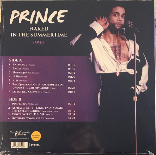 PRINCE-Best Of Naked In The Summertime 1990-Vinyl Lp-Brand new/Still Sealed_LAS0222139