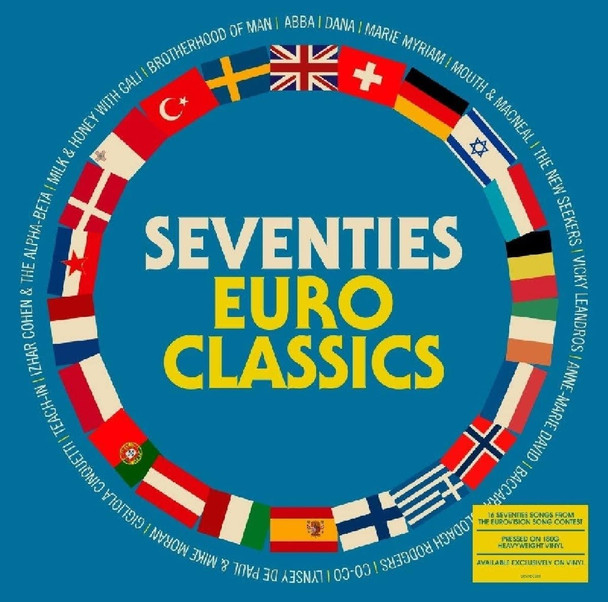 VARIOUS ARTISTS-Seventies Euro Classics-Vinyl Lp-Brand new/Still Sealed_LAS0222111