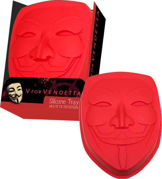V for Vendetta - Mask Silicone Cake Mould-SDTWRN02239