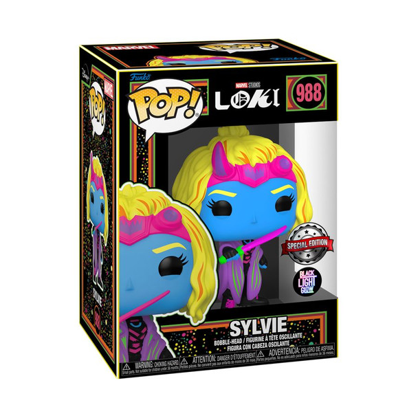 Loki (TV) - Sylvie Black Light US Exclusive Pop! Vinyl [RS]-Funko-FUN62758