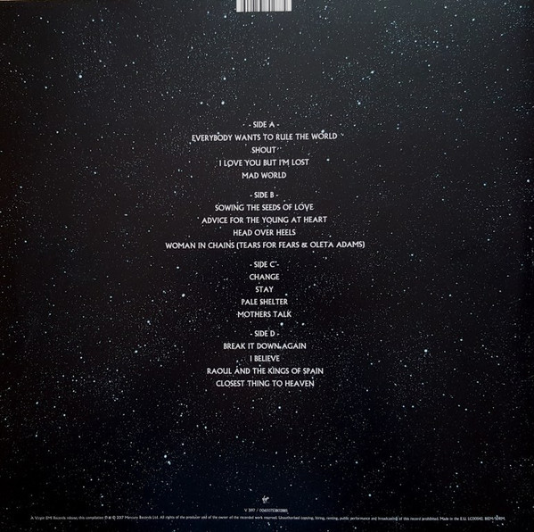 TEARS FOR FEARS-Rule The World: The Greatest Hits-Vinyl LP-Brand New/Still sealed_LAS0522057