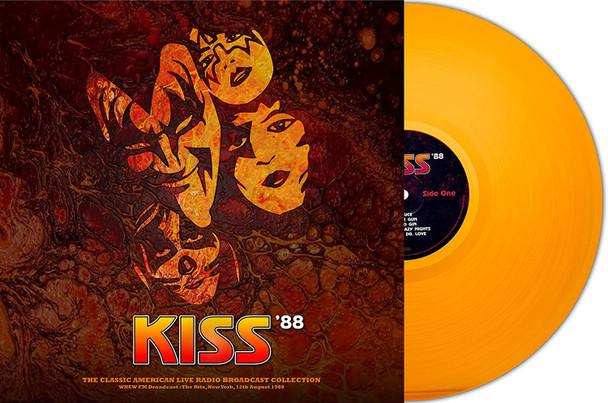 KISS-WNEW FM Broadcast The Ritz New York NY 12th August 1988 (Orange Vinyl)-Vinyl LP-Brand New/Still sealed_LAS0522010