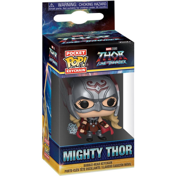 Thor 4: Love and Thunder - Mighty Thor Pocket Pop! Keychain-Funko-FUN62417