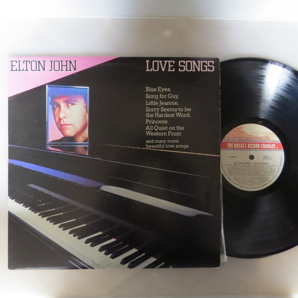 Elton John-Love Songs-VINYL LP-USED-SHLP_2590