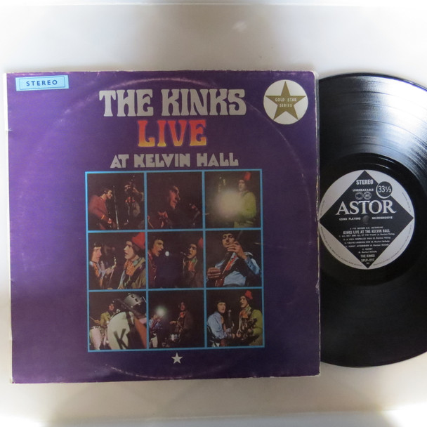 The Kinks-Live At Kelvin Hall-VINYL LP-USED-SHLP_2602