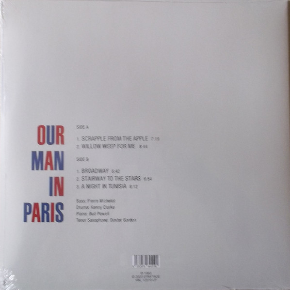 DEXTER GORDON-Our Man In Paris (180g)-Vinyl LP-Brand New/Still sealed_LAS0622073
