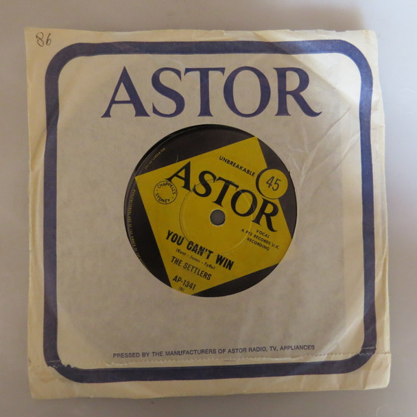 The Settlers-Always On My Mind-VINYL 7"-Aussie Press-USED-SHLP_2751