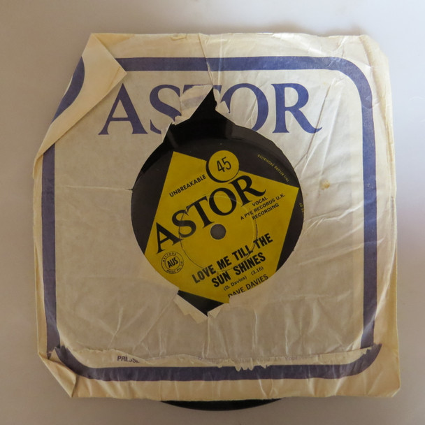 Dave Davies-Death Of A Clown-VINYL 7"-Aussie Press-USED-SHLP_2765