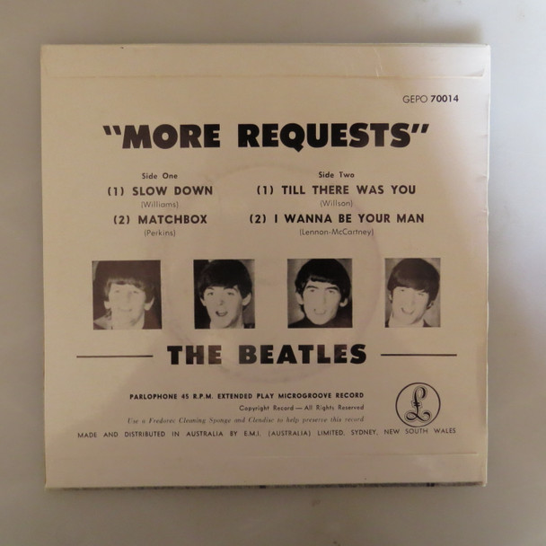 The Beatles-More Requests-VINYL 7"-Aussie Press-USED-SHLP_2784