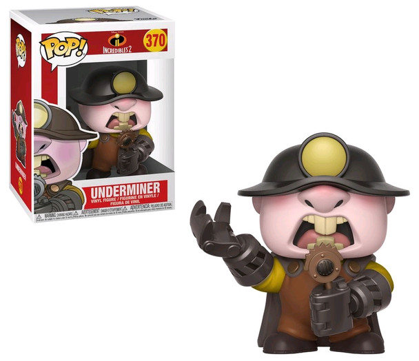 Incredibles 2 - Underminer Pop! Vinyl-FUN29208