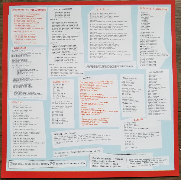 BIKINI KILL-Reject All American-Vinyl LP-Brand New/Still sealed_SC0722036