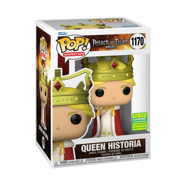 Attack on Titan - Queen Historia SDCC 2022 Exclusive Pop! Vinyl [RS]-FUN60319-1