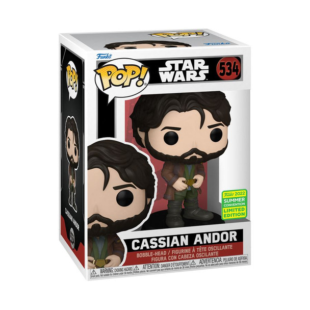 Star Wars - Cassian Andor SDCC 2022 Exclusive Pop! Vinyl [RS]-FUN65333-1