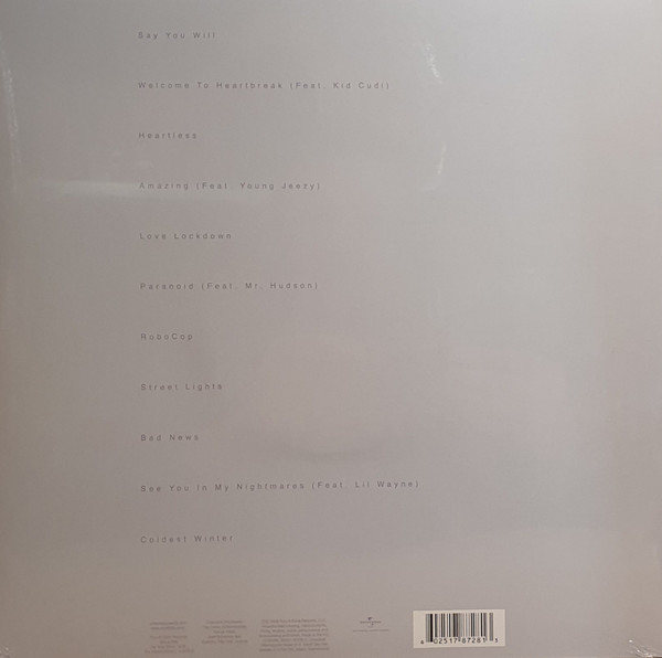 KANYE WEST-808S & Heartbreak-Vinyl LP-Brand New/Still sealed_LAS10220184