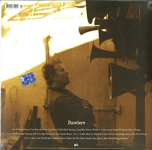 TOM WAITS-Bawlers (Remastered Edition)-Vinyl LP-Brand New/Still sealed_LAS1122073