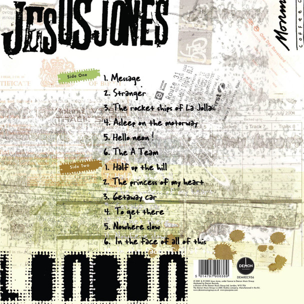JESUS JONES-London (White Vinyl)-Vinyl LP-Brand New/Still sealed_LAS0123124