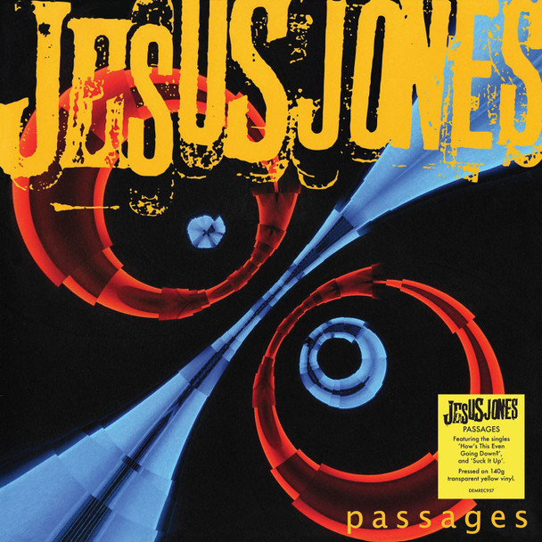 JESUS JONES-Passages (Translucent Yellow Vinyl)-Vinyl LP-Brand New/Still sealed_LAS0123125