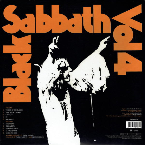 BLACK SABBATH-Vol. 4-Vinyl LP (180g)-Brand New/Still sealed_LAS0123130