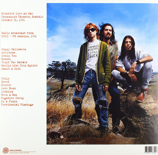 NIRVANA-Happy Halloween: Live At The Paramount Theatre. Seattle. October 31St. 1991-Vinyl LP-Brand New/Still sealed_LAS0323137