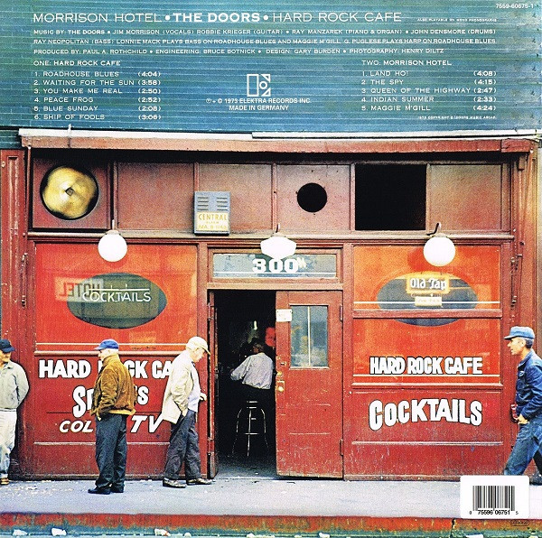 The Doors Morrison Hotel Vinyl (180g deluxe) LP-Brand New/Still sealed