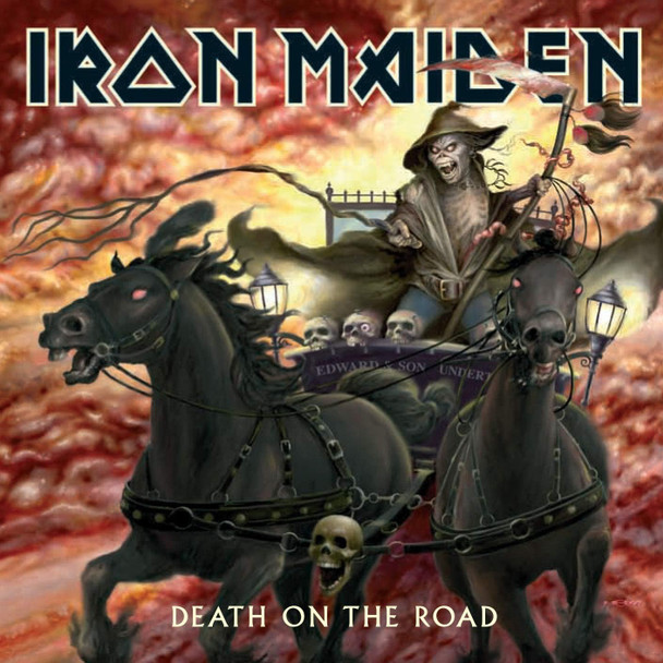 IRON MAIDEN-Death On The Road-Vinyl LP-Brand New/Still sealed_LAS0523037
