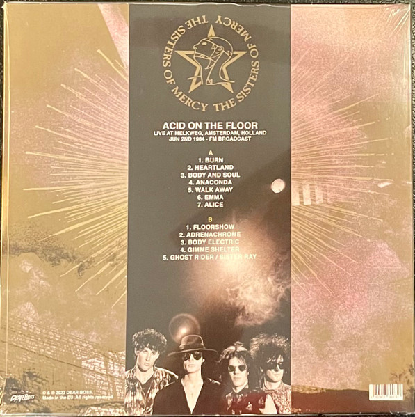 SISTERS OF MERCY-Acid On The Floor: Live At Melkweg. Amsterdam. Holland. Jun 2Nd 1984 - Fm Broadcast-Vinyl LP-Brand New/Still sealed_LAS0523021