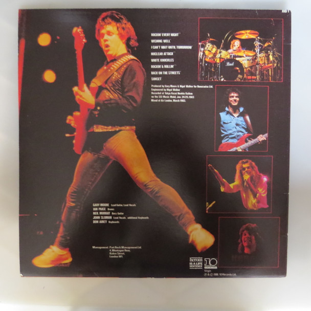 Gary Moore-Rockin' Every Night (Gary Moore Live In Japan)-VINYL LP-Aussie Press-USED-SHLP_3645